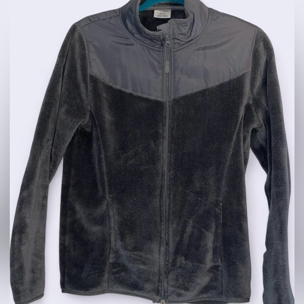 Dark grey Danskin fleece coat